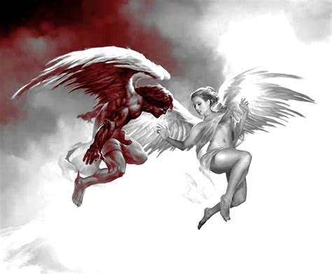 83 Best Devil Vs Angel Images On Pinterest Demons