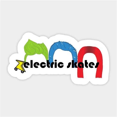 Electric Skates Spongebob Musical Sticker Teepublic