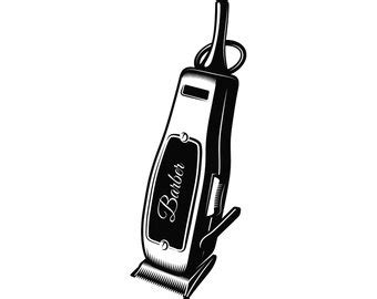 Barber Clippers Silhouette at GetDrawings | Free download .vector, barber tools dxf, trimmer clipart, hair cutter machine cricut silhouette cut file you will receive 4 digital files * 1 svg file for cricut, inkspace * 1 svg file for cricut, inkspace, adobe illustrator, corel draw * 1 dfx file for silhouette & autocad * 1 png file ( high resolution 300 dpi.