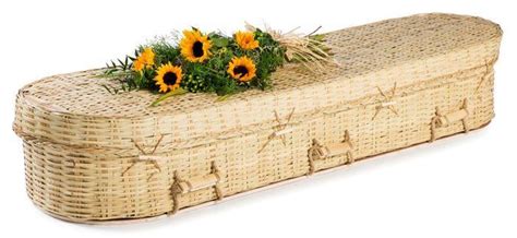 We did not find results for: Bamboo, Banana leaf, Cane and Coloured Wicker coffins ...