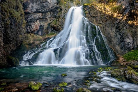 Gollinger Wasserfall Foto And Bild Landschaft Wasserfälle Berge Bilder Auf Fotocommunity