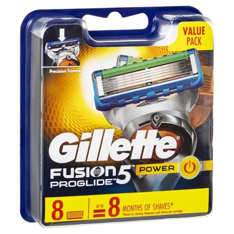 buy gillette fusion proglide flexball power cartridges 8 pack online at chemist warehouse®