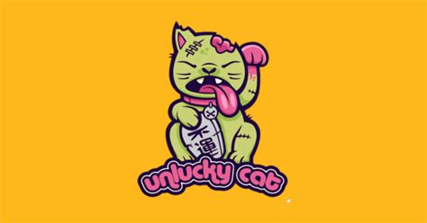 Unlucky Cat Unlucky Cat Long Sleeve T Shirt Teepublic