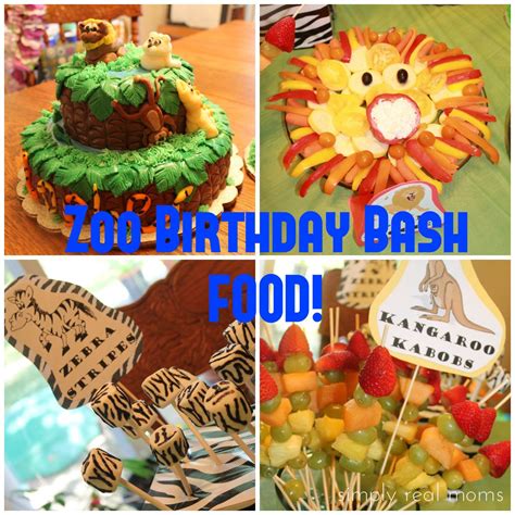 zoo birthday party food ideas! | Animal Birthday Party Ideas