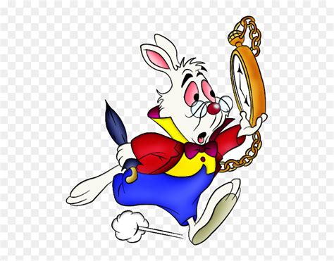 White Rabbit Alice In Wonderland Characters Hd Png Download Vhv