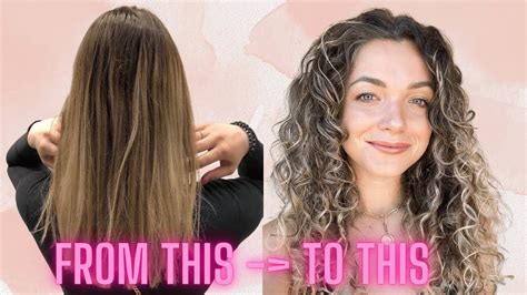 My Curly Hair Journey Before And After Karinacurls Youtube
