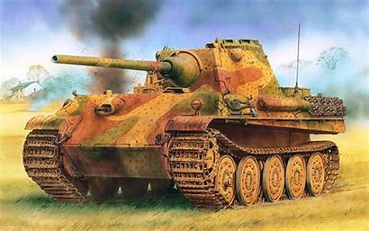 Panther Tank Artwork Desktop German Panzer Camouflage