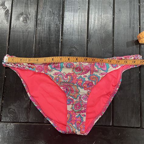 Cremieux Women S Swimsuit And Bikini Set Size L Pink Paisley Elastane Nylon Ebay