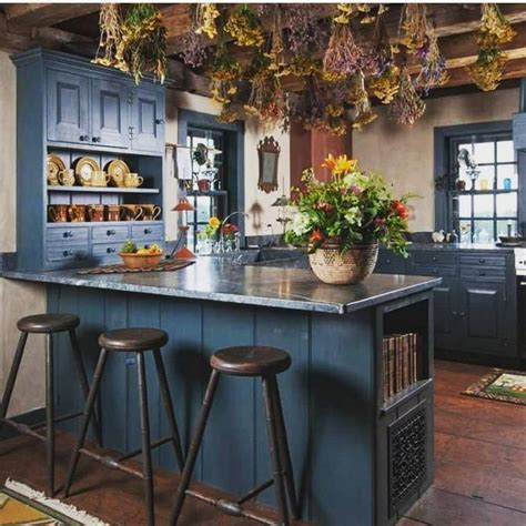 40cute Bohemian Farmhouse Kitchen Design Ideas That Looks Elegant