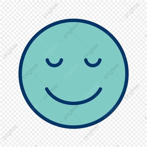 Vector Calm Emoji Icon Calm Emoji Emoticon Png And Vector With