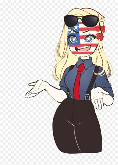 Female Usa Countryhumans