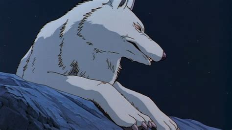 Princess Mononoke ~ Moro Wolf Sketch Fantasy Wolf Beautiful Wolves
