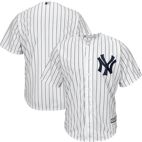 Majestic New York Yankees White Official Cool Base Jersey