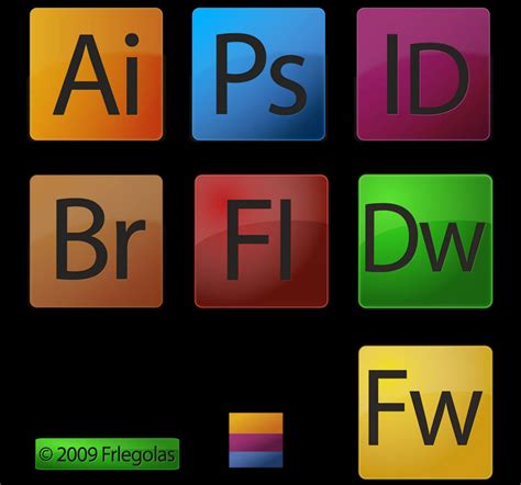 Icones Icons Adobe Cs4 By Frlegolas On Deviantart