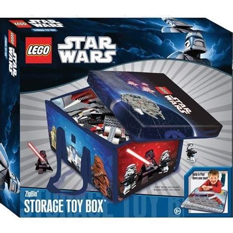Lego Star Wars Zipbin Brick Storage Toy Box And Playmat Toy Boxes