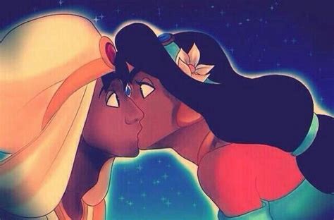 Aladdinandjasmine Kiss Disney Aladdin Aladdin And Jasmine Disney