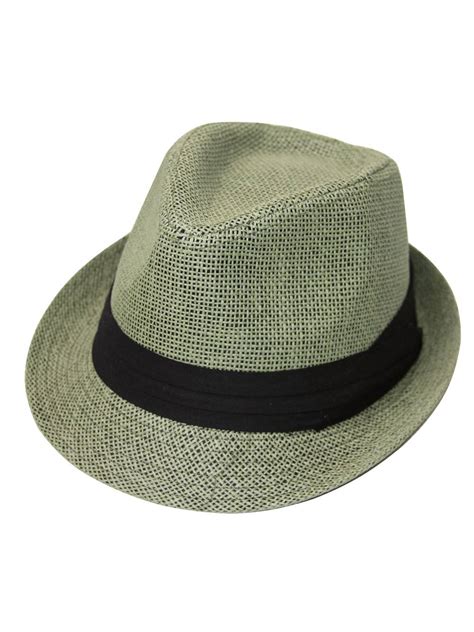 The Hatter Co Tweed Classic Cuban Style Fedora Fashion Cap Hat Olive