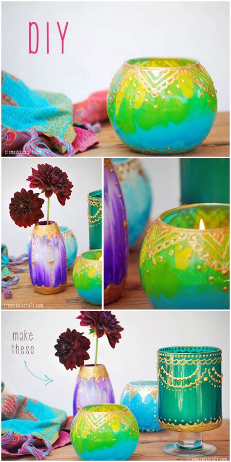 Place your new diy moroccan lanterns anywhere in your home to add a colorful and exotic look to your decor. Cheap DIY Crafts For Home Decor • DIY Home Decor