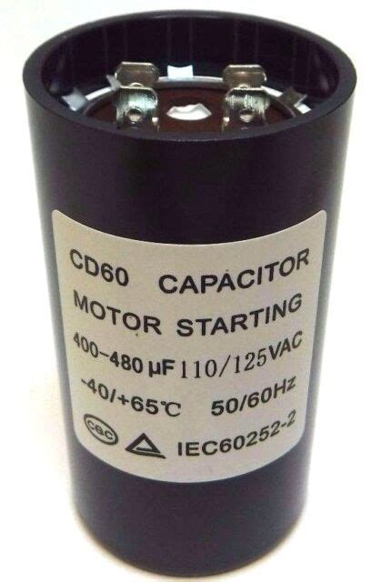 Industrial Capacitors 110v 110vac 120vac Motor Start Capacitor 1000