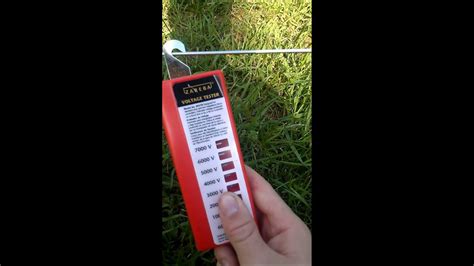 Check spelling or type a new query. testing an electric fence - YouTube