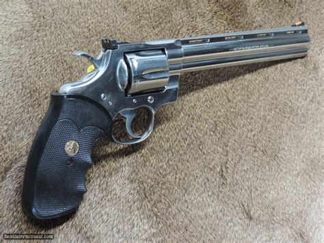 Colt Python 8in Bright Stainless 357 Mag