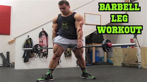 Intense 5 Minute Barbell Leg Workout Youtube