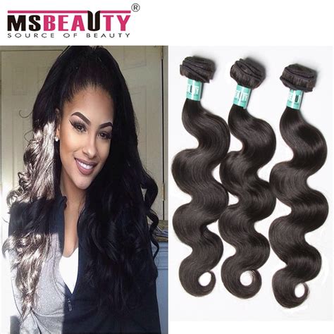 7a Unprocessed Virgin Indian Hair Body Wave 3 Bundles Indian Body Wave
