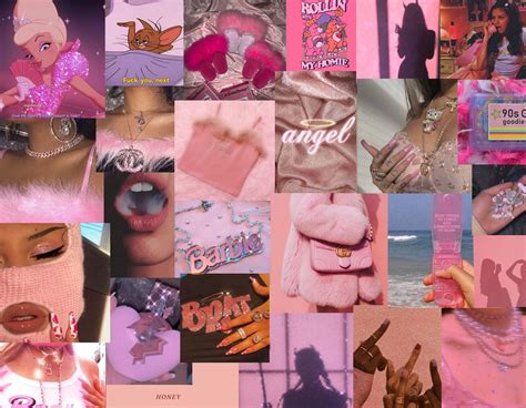 Download Iphone Baddie Pink Aesthetics Wallpaper