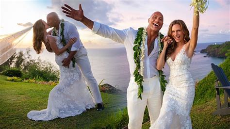 Dwayne Johnson Marries Longtime Love Lauren Hashian In Hawaii