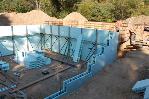 The Sumac Grove Pics Forming The Icf Foundation Walls