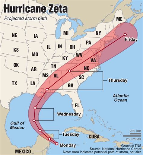 Hurricane Zeta Speeds Toward A Storm Weary Louisiana The Iola Register