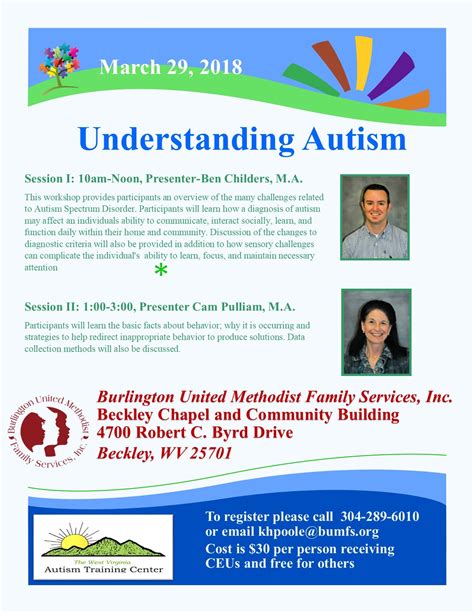 Understanding Autism Wv Autism Training Center