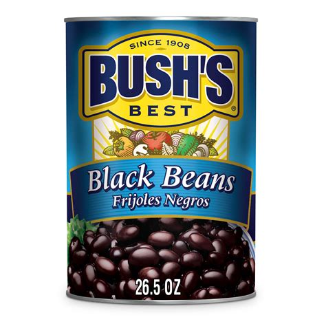 Bushs Black Beans Plant Based Protein Canned Black Beans 265 Oz