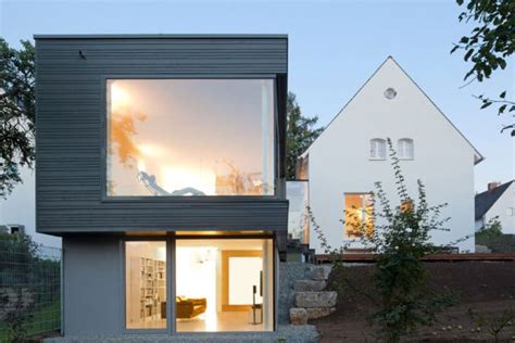 Wenn nicht, dann schauen sie sich das haus genau an, vielleicht können sie es sogar aufstocken lassen, wenn es sich um ein. Moderne Haus Erweiterung - Umbau von traditionellem ...