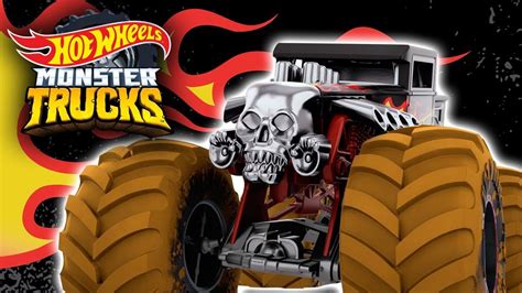 The Very Best Of Bone Shaker Hot Wheels Monster Trucks Youtube