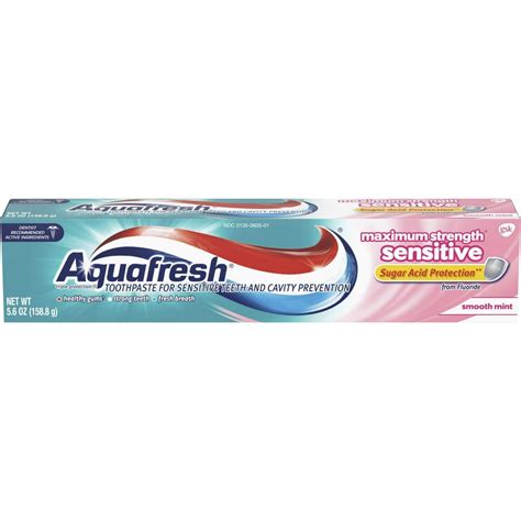 Aquafresh Sensitive Toothpaste For Sensitivity And Cavity Protection 5