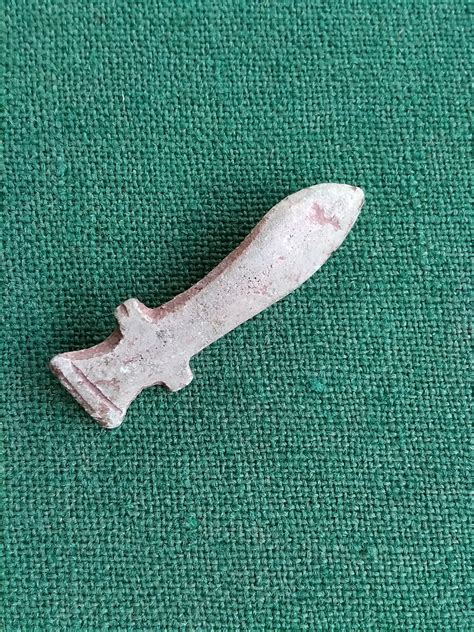 Roman Celtic Ancient Gladius Sword Military Amulet Bronze Talisman