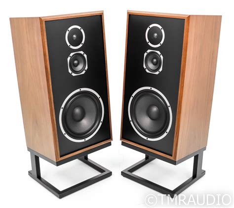 Klh Model Five Floorstanding Speakers Walnut Pair Model 5 Open Box