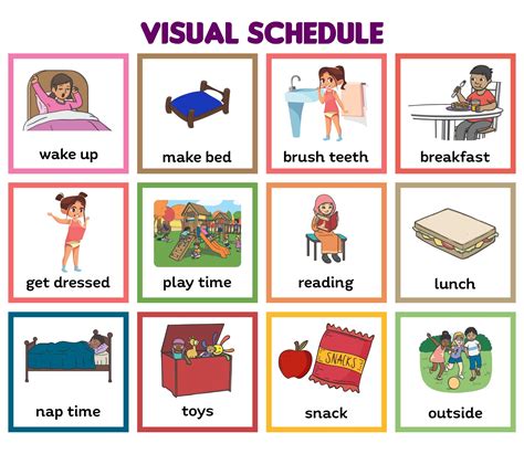 Printable Visual Schedule