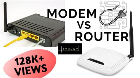 Modem Vs Router Whats The Difference Between Them Youtube