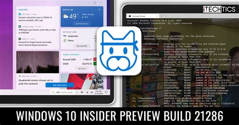 Windows 10 Insider Preview Build 21286 Comes With News And Interests On