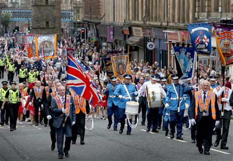 Orange Order March Expected To Substantially Raise Tensions Police