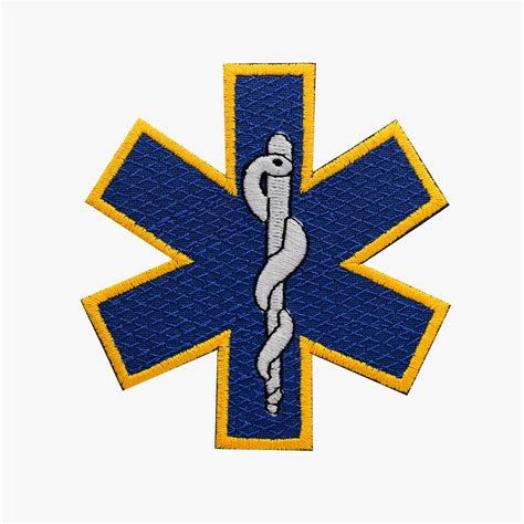 PARAMEDIC UNIFORM EMBROIDERY PATCH