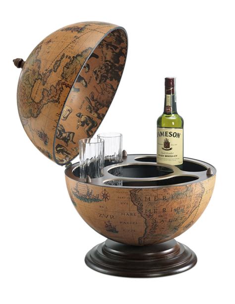 Table Top Bar Globe Made In Italy By Zoffoli Free Shipping Usa Canada