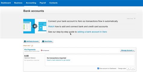 Xero Bank Feed Guide Online Payment Guides Pin Payments