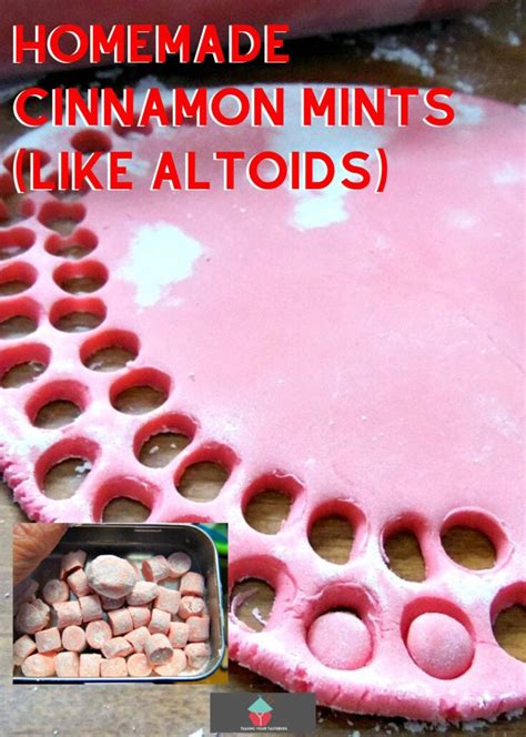 Homemade Cinnamon Mints Like Altoids Lovefoodies