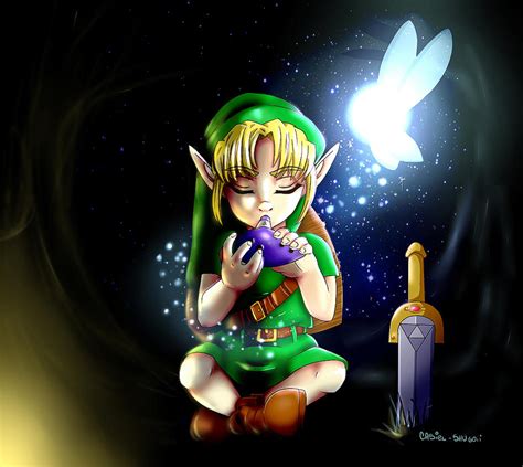 Young Link The Legend Of Zelda Ocarina Of Time By Shugoii On Deviantart