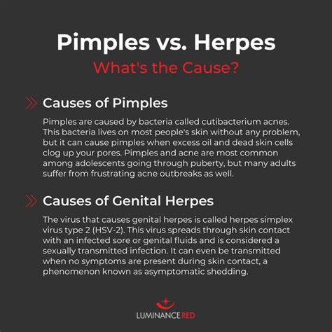 Genital Herpes Or Pimples How To Tell The Difference