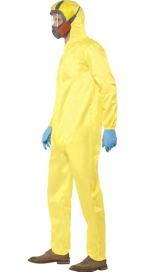 Yellow Hazmat Suit Costume Walter White Breaking Bad Costume