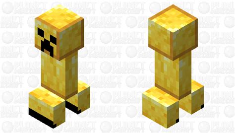 Minecraft Gold Creeper Skin